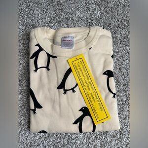 Hannah Anderson - Kids Holiday Long John Pajama Set- Squeaky the Penguin